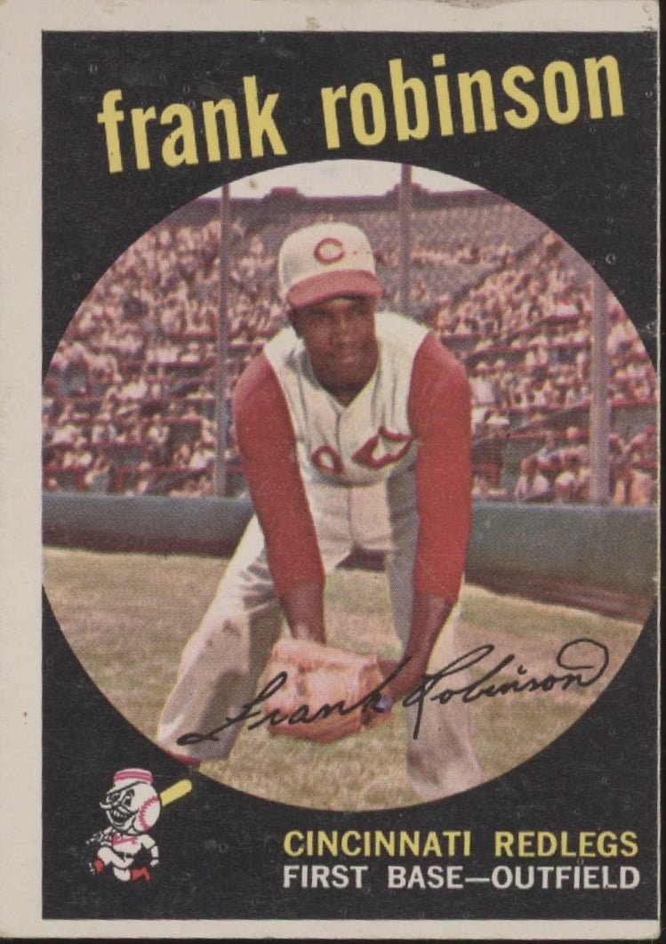 Frank Robinson 1959 Topps #435 Cincinnati Redlegs VG - Collector Store LLC