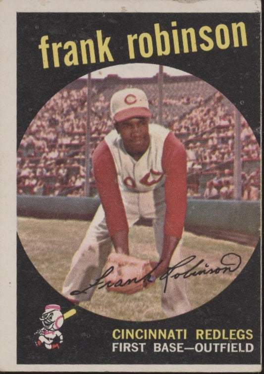 Frank Robinson 1959 Topps #435 Cincinnati Redlegs VG - Collector Store LLC