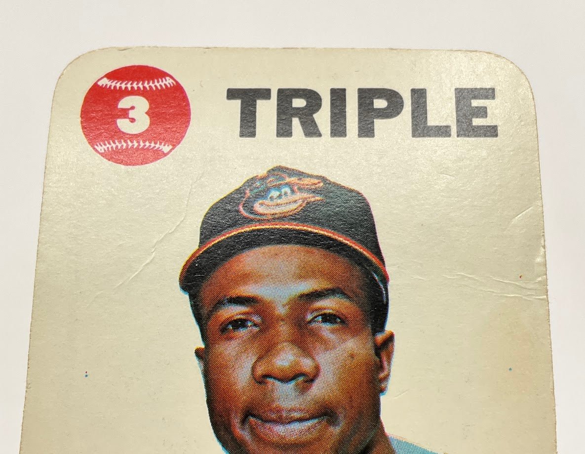 Frank Robinson 1968 Topps Game Baltimore Orioles VG - EX - Collector Store LLC