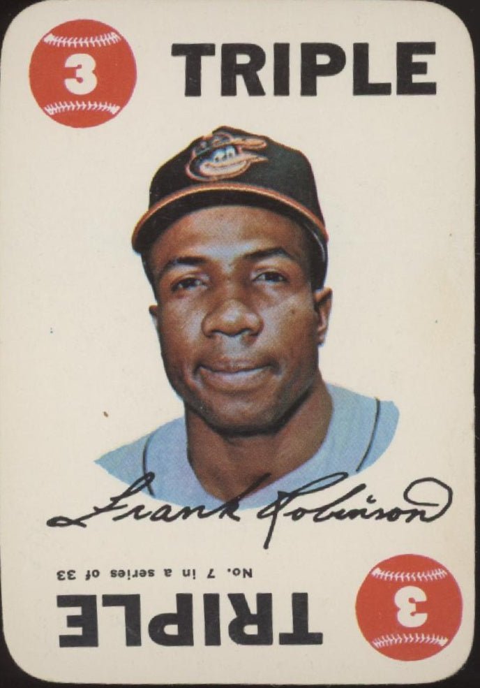 Frank Robinson 1968 Topps Game Baltimore Orioles VG - EX - Collector Store LLC