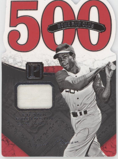Frank Robinson 2016 Panini Pantheon 500 Home Run Club Swatch 063/199 #7 - Collector Store LLC