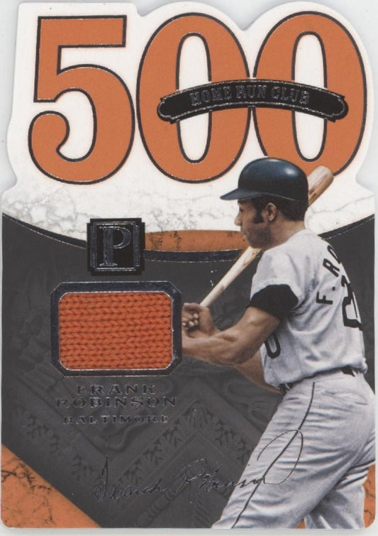 Frank Robinson 2016 Panini Pantheon 500 Home Run Club Swatch 190/199 #8 - Collector Store LLC