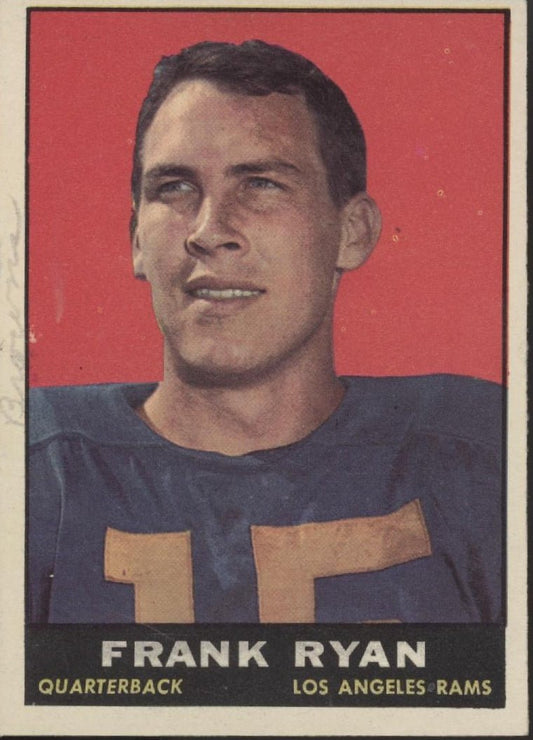 Frank Ryan 1961 Topps #48 Los Angeles Rams VG - EX Marked - Collector Store LLC
