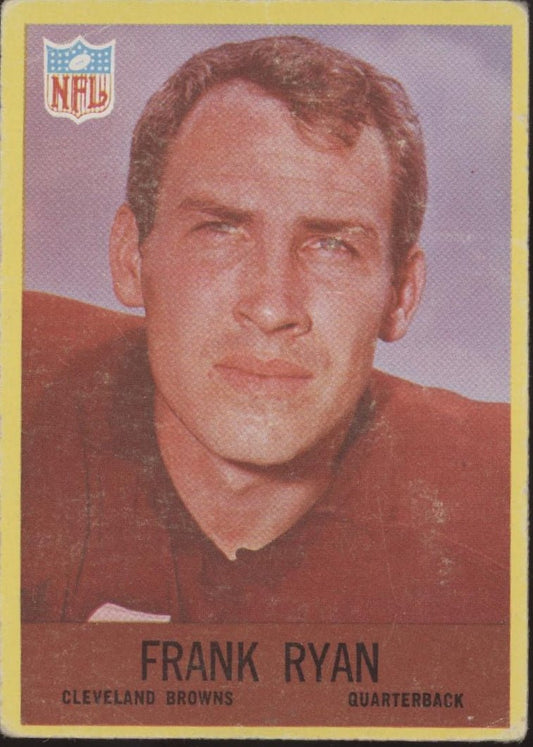 Frank Ryan 1967 Philadelphia #44 Cleveland Browns GD - Collector Store LLC