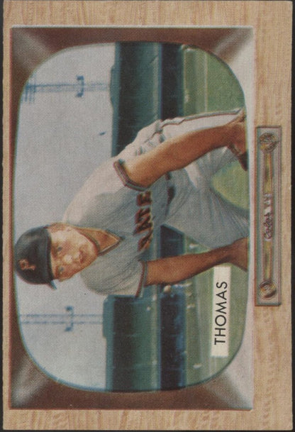 Frank Thomas 1955 Bowman #58 Pittsburgh Pirates VG - Collector Store LLC