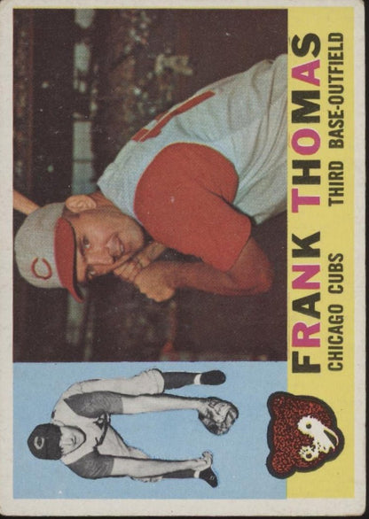 Frank Thomas 1960 Topps #95 Chicago Cubs EX - Collector Store LLC