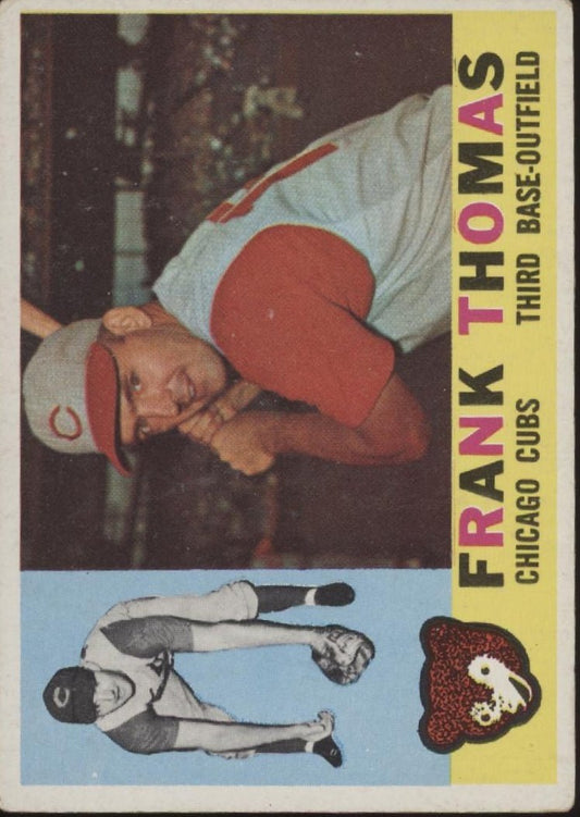 Frank Thomas 1960 Topps #95 Chicago Cubs EX - Collector Store LLC