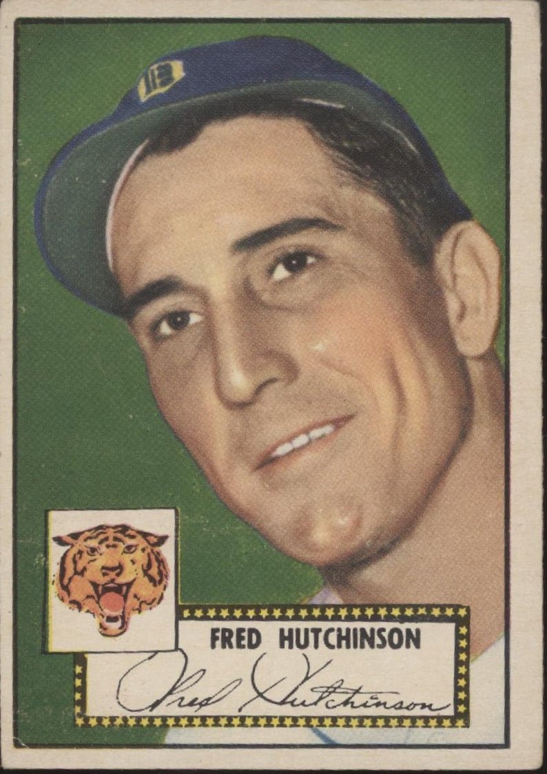 Fred Hutchinson 1952 Topps #126 Detroit Tigers VG - Collector Store LLC