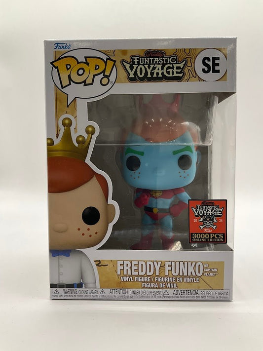 Freddy Funko as Captain Planet Funko Pop! SE Funtastic Voyage 3000 PCS - Collector Store LLC