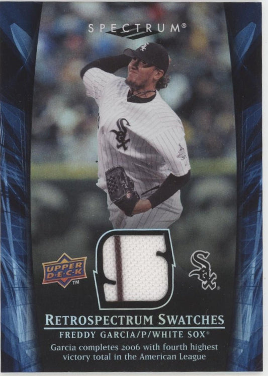Freddy Garcia 2008 Upper Deck Spectrum Swatch #RS - FG1 - Collector Store LLC