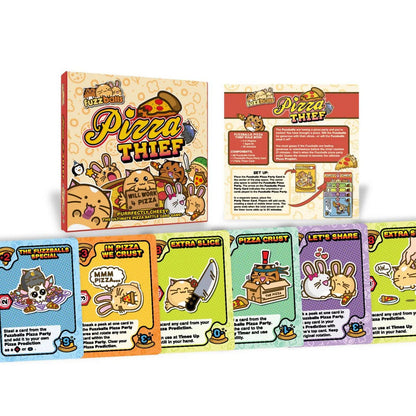 Scrungo Games: Fuzzballs Pizza Thief Deduction Card Game
