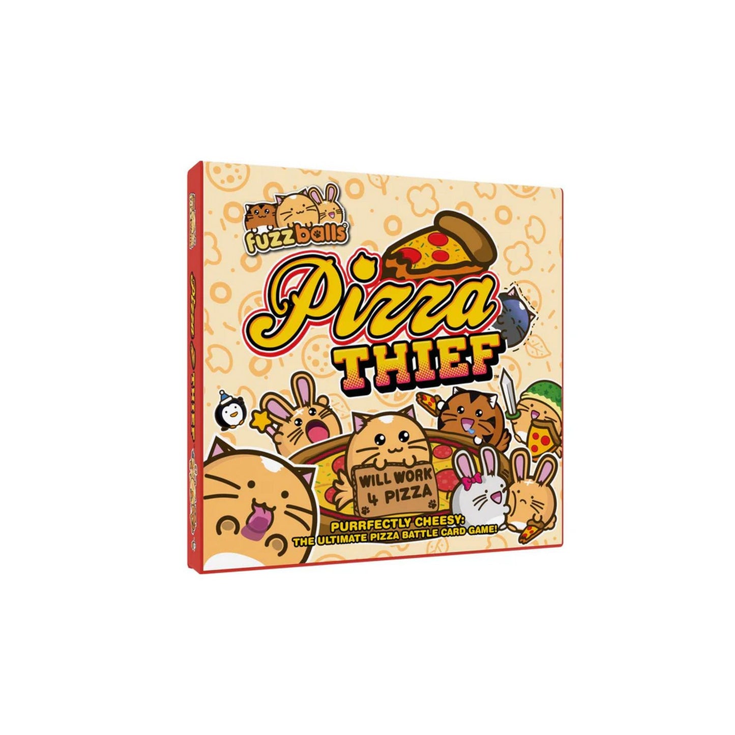 Scrungo Games: Fuzzballs Pizza Thief Deduction Card Game