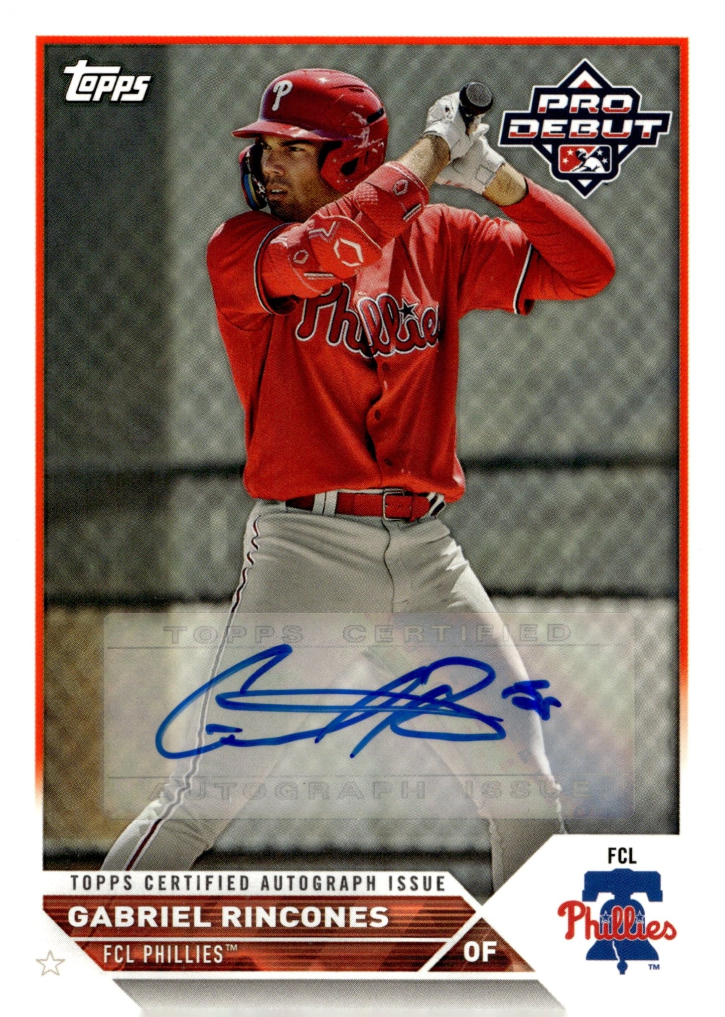 Gabriel Rincones 2023 Topps Pro Debut Auto #PD - 134 - Collector Store LLC