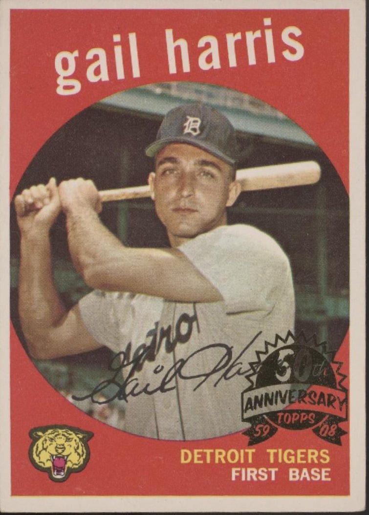 Gail Harris 2008 Topps Heritage 50th Anniversary #378 - Collector Store LLC