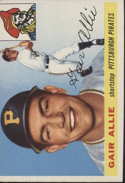 Gair Allie 1955 Topps #59 Pittsburgh Pirates VG #1 - Collector Store LLC