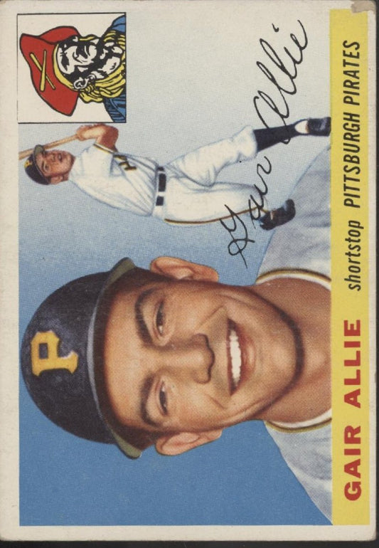 Gair Allie 1955 Topps #59 Pittsburgh Pirates VG #2 - Collector Store LLC