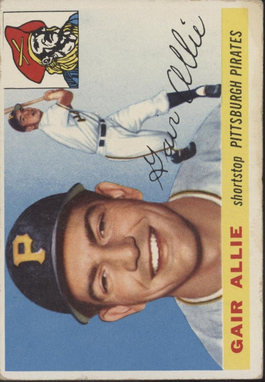 Gair Allie 1955 Topps #59 Pittsburgh Pirates VG #3 - Collector Store LLC