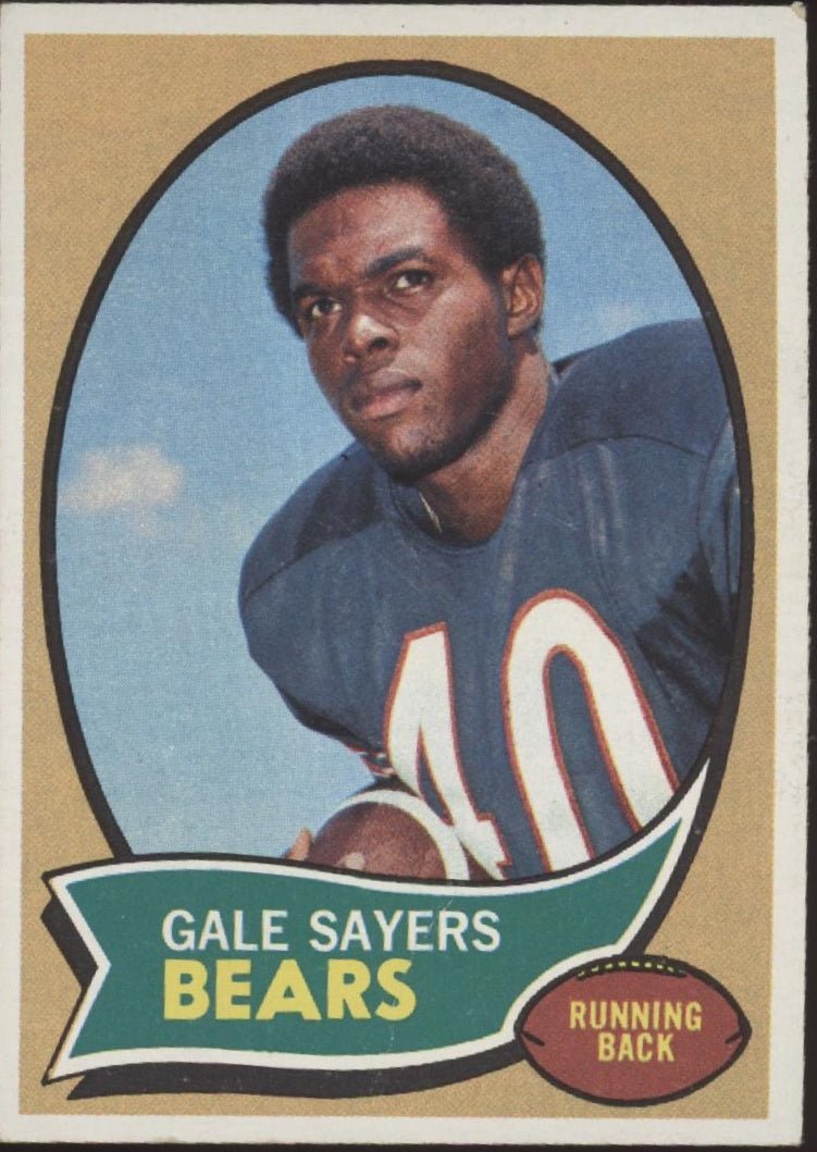 Gale Sayers 1970 Topps Chicago Bears #70 EX - Collector Store LLC