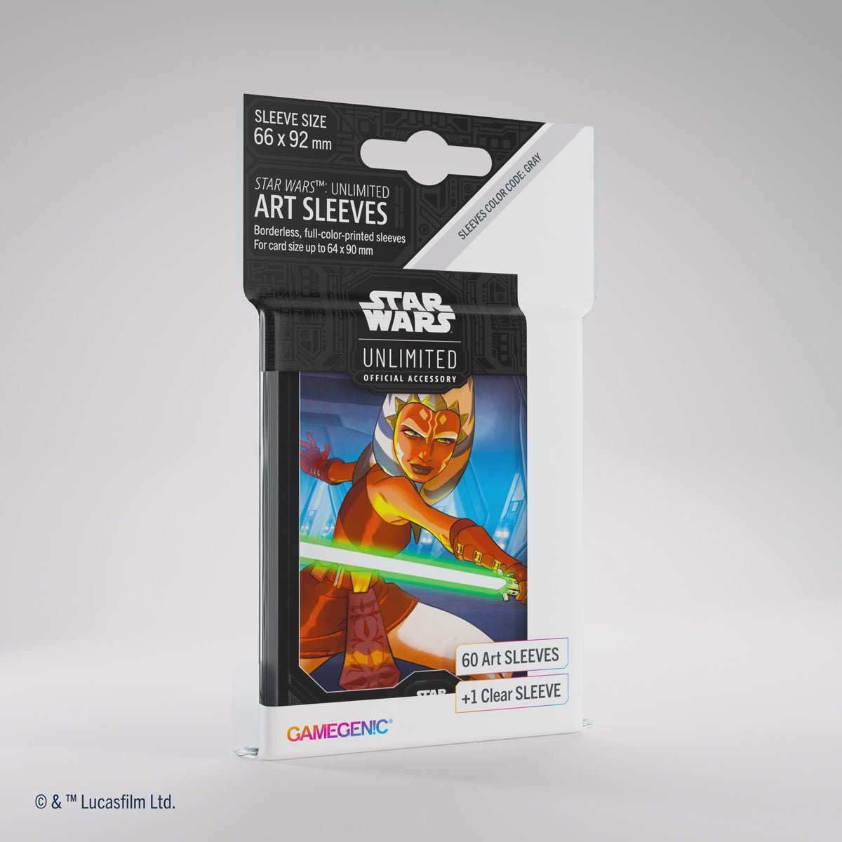 Gamegenic: Star Wars Unlimited Art Sleeves (Ahsoka Tano) *Expected Release Date 11 - 08 - 2024* - Collector Store LLC