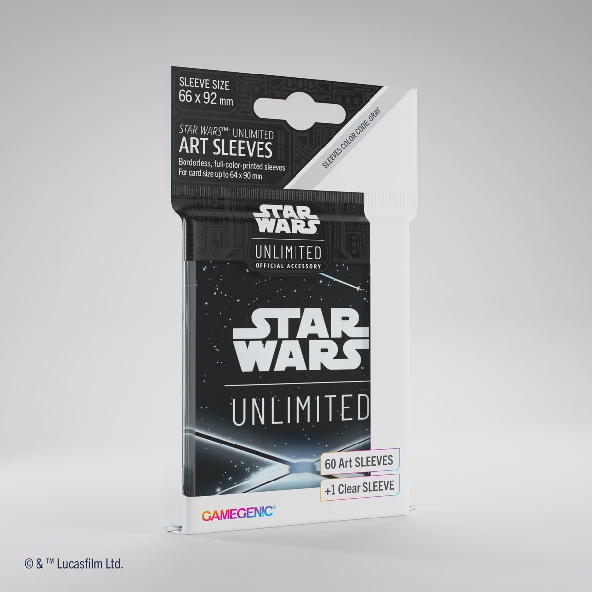 Gamegenic: Star Wars Unlimited Art Sleeves (Black Card Back) *Expected Release Date 11 - 08 - 2024* - Collector Store LLC