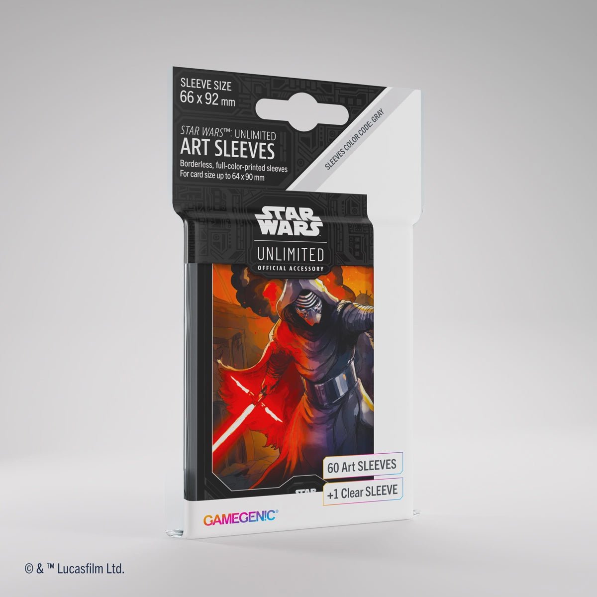 Gamegenic: Star Wars Unlimited Art Sleeves (Kylo Ren) - Collector Store LLC