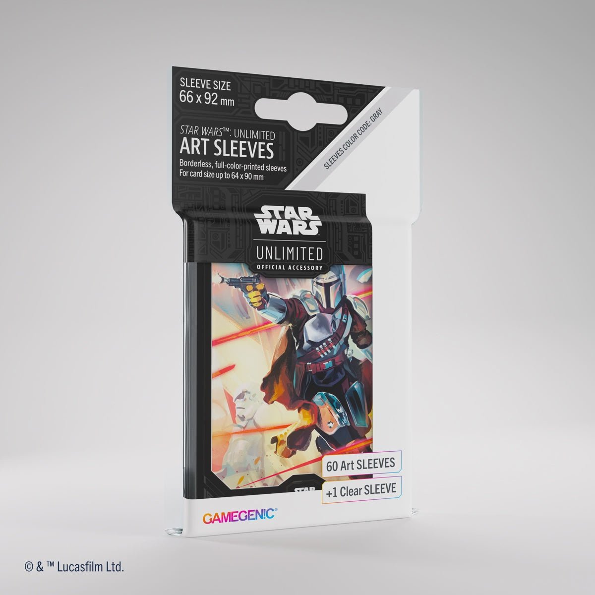 Gamegenic: Star Wars Unlimited Art Sleeves (Mandalorian) - Collector Store LLC