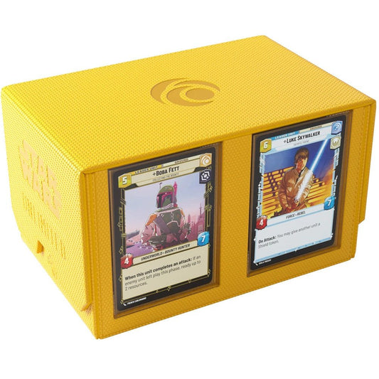 Gamegenic: Star Wars Unlimited Double Deck Pod (Yellow) - Collector Store LLC