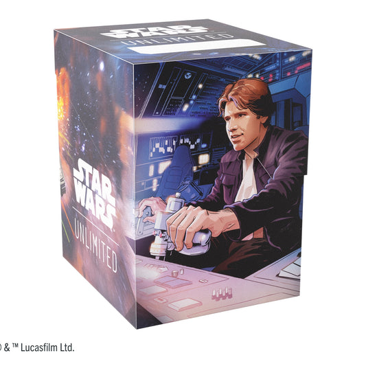 Gamegenic: Star Wars Unlimited Soft Crate - Han Solo / Millenium Falcon - Collector Store LLC
