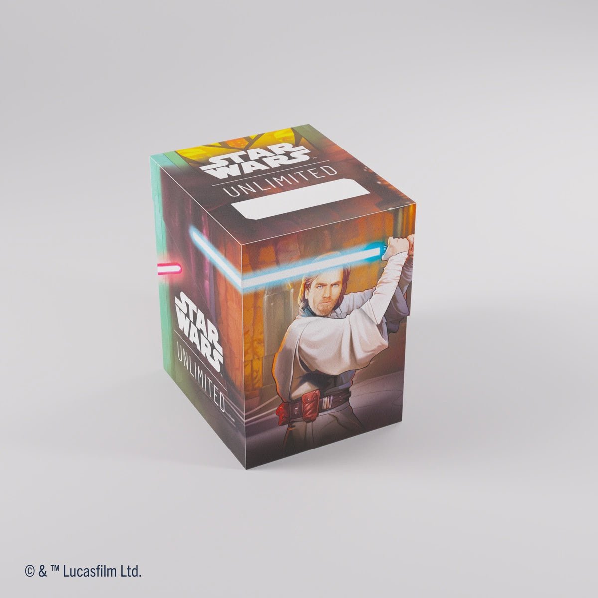 Gamegenic: Star Wars Unlimited Soft Crate - Obi - Wan Kenobi / Darth Maul *Expected Release Date 11 - 08 - 2024* - Collector Store LLC