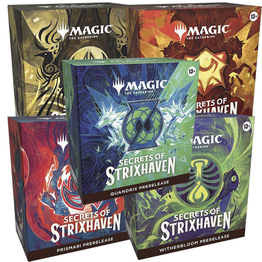 Magic the Gathering: Secrets of Strixhaven Prerelease Kit - Assorted (1 Chosen at Random)