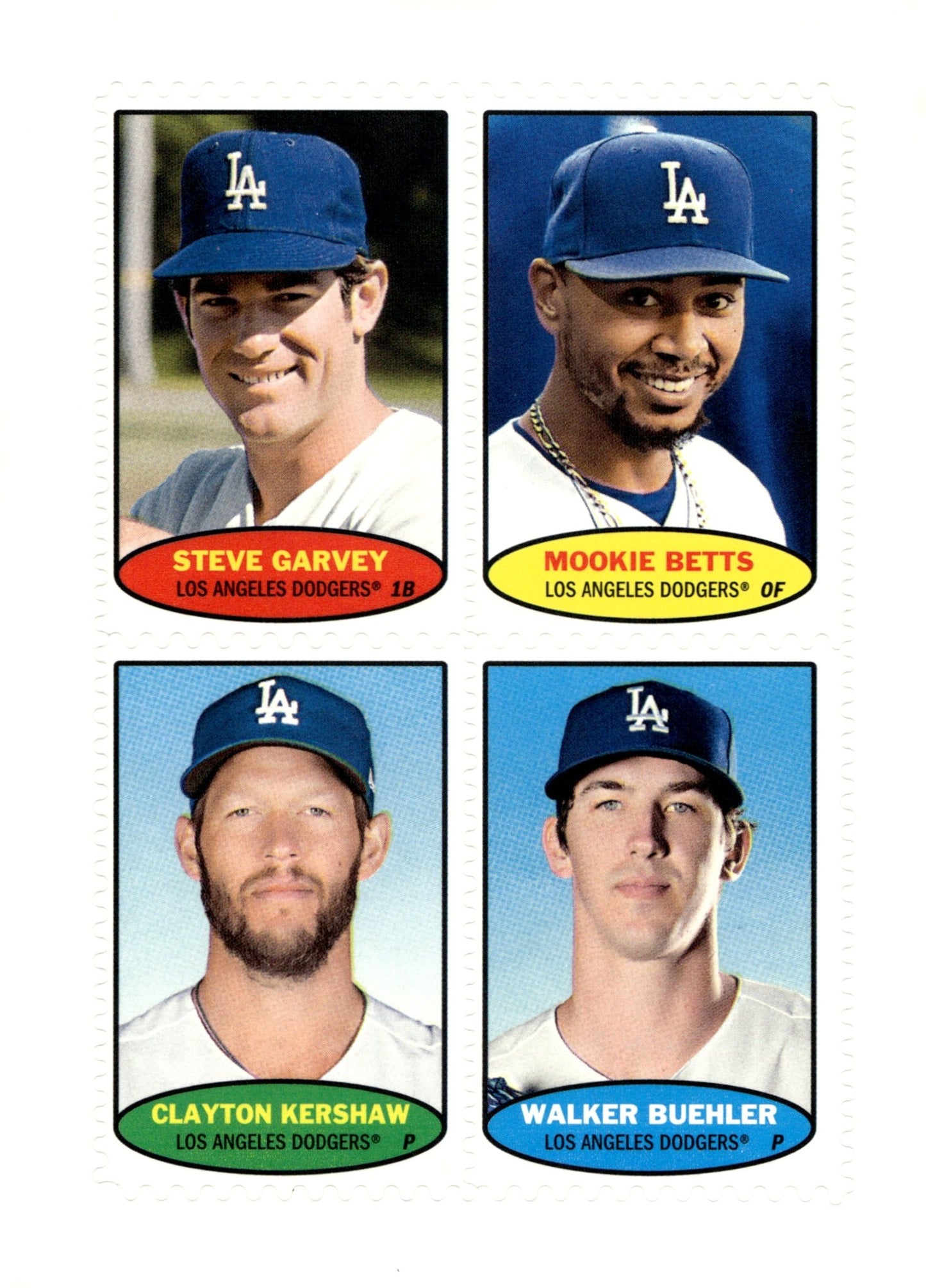 Garvey / Betts / Kershaw / Buehler 2023 Topps Heritage 74BC41 - 44 - Collector Store LLC