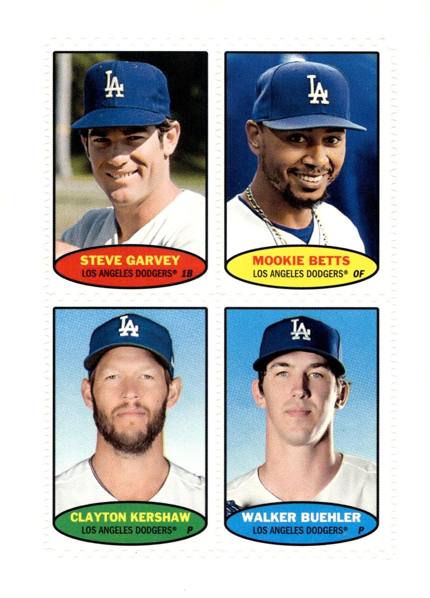 Garvey / Betts / Kershaw / Buehler 2023 Topps Heritage 74BC41 - 44 - Collector Store LLC