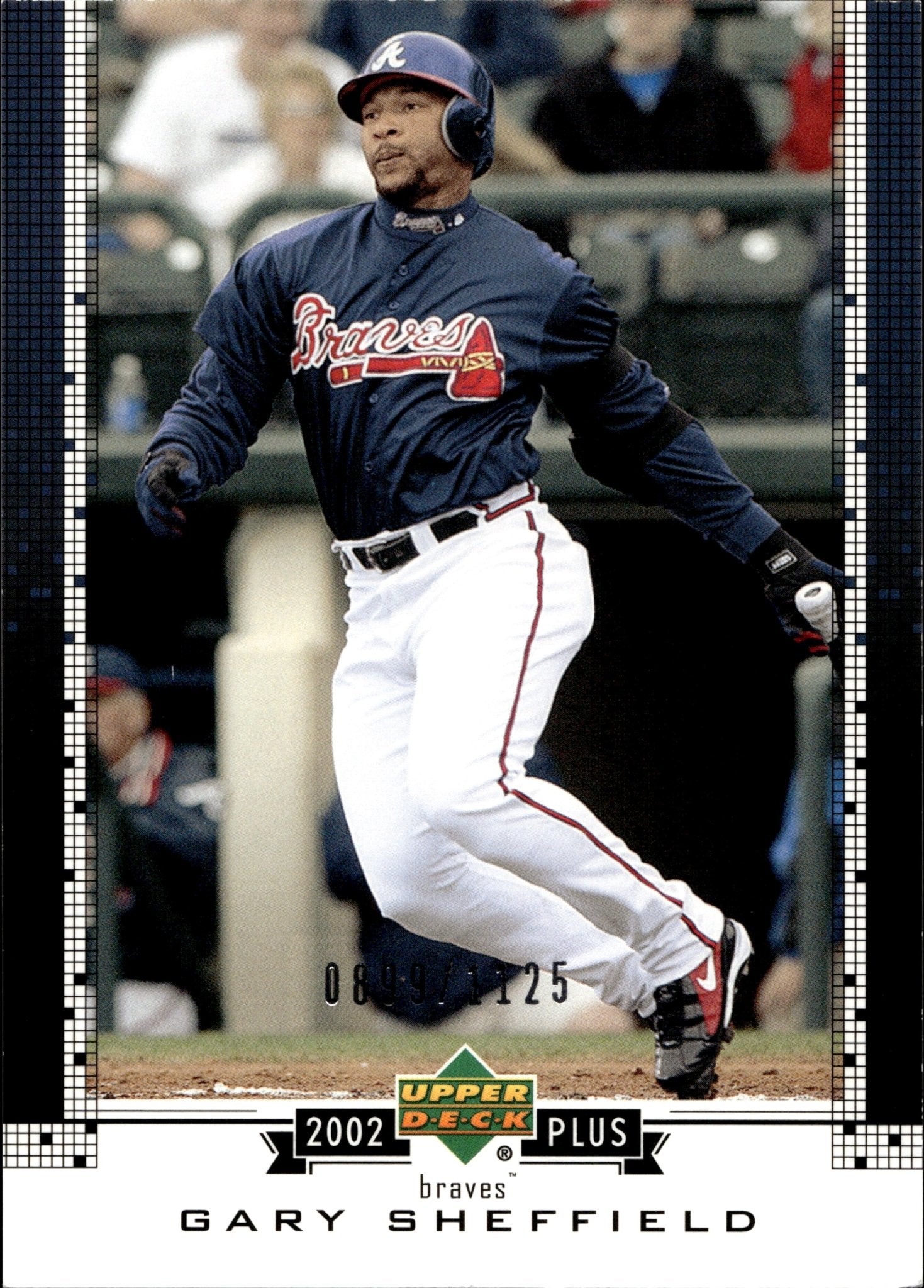 Gary Sheffield 2002 Upper Deck Plus 0899/1125 #UD49 - Collector Store LLC