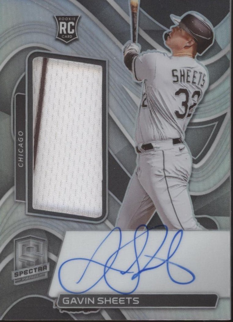 Gavin Sheets 2022 Panini Spectra Swatch Prizm RC Auto 193/199 #105 - Collector Store LLC