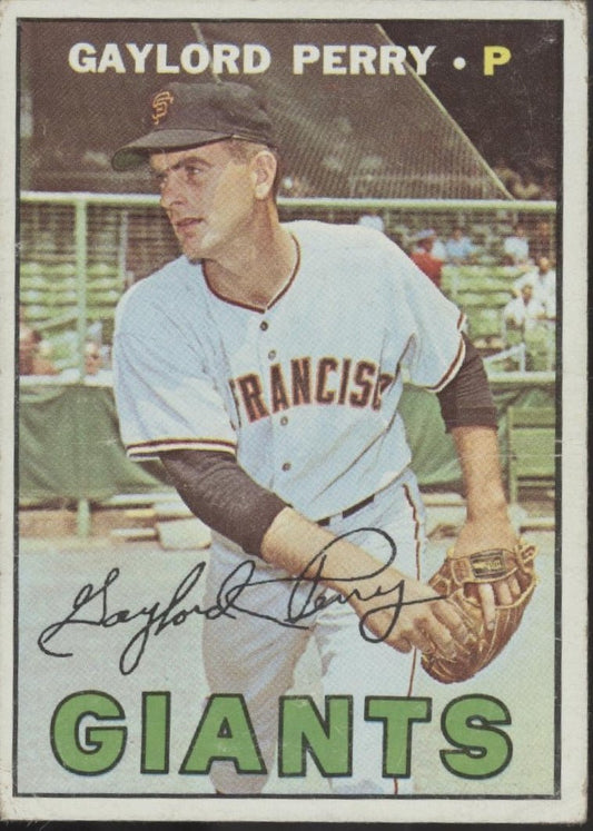 Gaylord Perry 1967 Topps #320 San Francisco Giants GD - Collector Store LLC