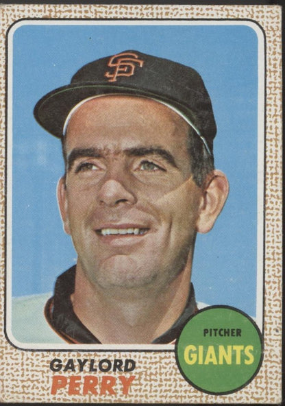 Gaylord Perry 1968 Topps #85 San Francisco Giants VG #2 - Collector Store LLC