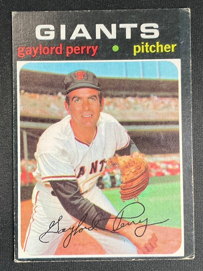 Gaylord Perry 1971 Topps #140 San Francisco Giants VG - Collector Store LLC