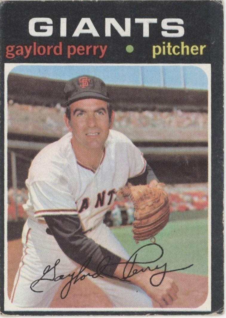 Gaylord Perry 1971 Topps #140 San Francisco Giants VG - Collector Store LLC