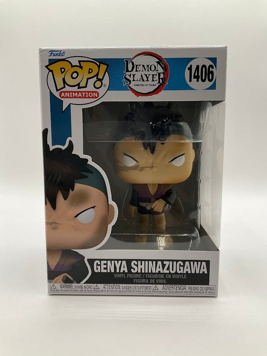 Genya Shinazugawa Funko Pop! Demon Slayer #1406 - Collector Store LLC