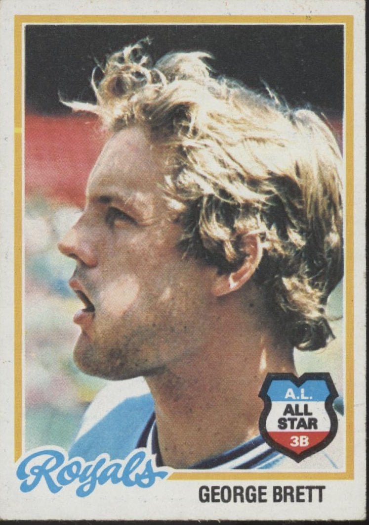 George Brett 1978 Topps #100 Kansas City Royals EX - Collector Store LLC