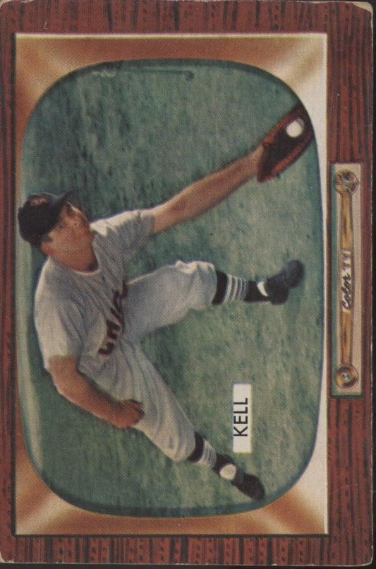 George Kell 1955 Bowman #213 Chicago White Sox VG #1 - Collector Store LLC