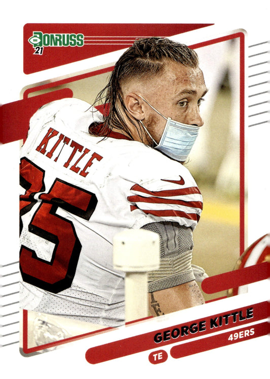 George Kittle 2021 Panini Donruss #54 - Collector Store LLC