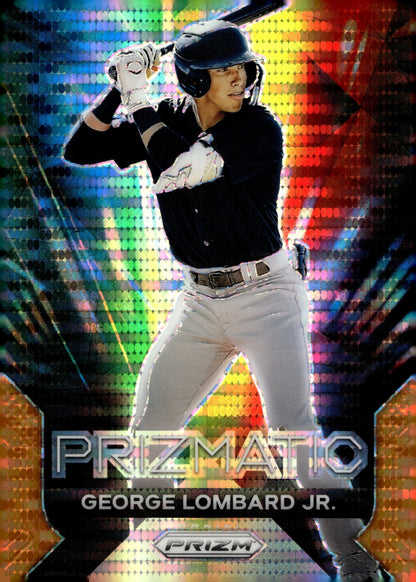 George Lombard Jr. 2024 Panini Prizm Prizmatic Pulsar Prizm 374/399 #25 - Collector Store LLC