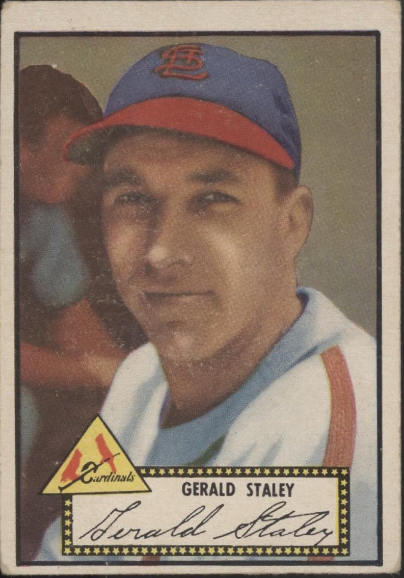 Gerald Staley 1952 Topps #79 St. Louis Cardinals VG - Collector Store LLC