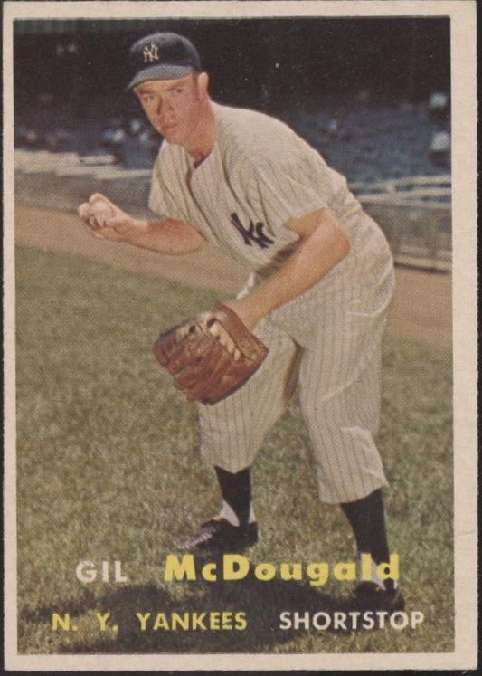 Gil McDougald 1957 Topps #200 New York Yankees VG - EX - Collector Store LLC