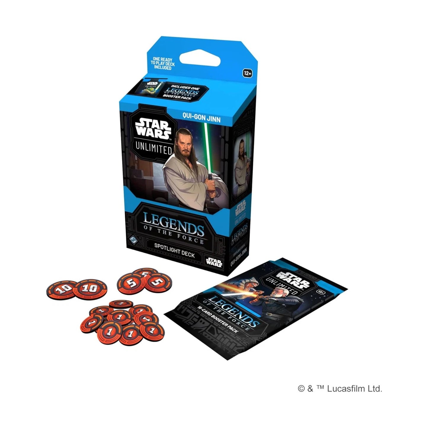 Star Wars Unlimited: Legends of the Force Spotlight Deck - Qui-Gon Jinn
