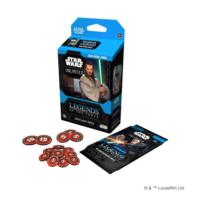 Star Wars Unlimited: Legends of the Force Spotlight Deck - Qui-Gon Jinn
