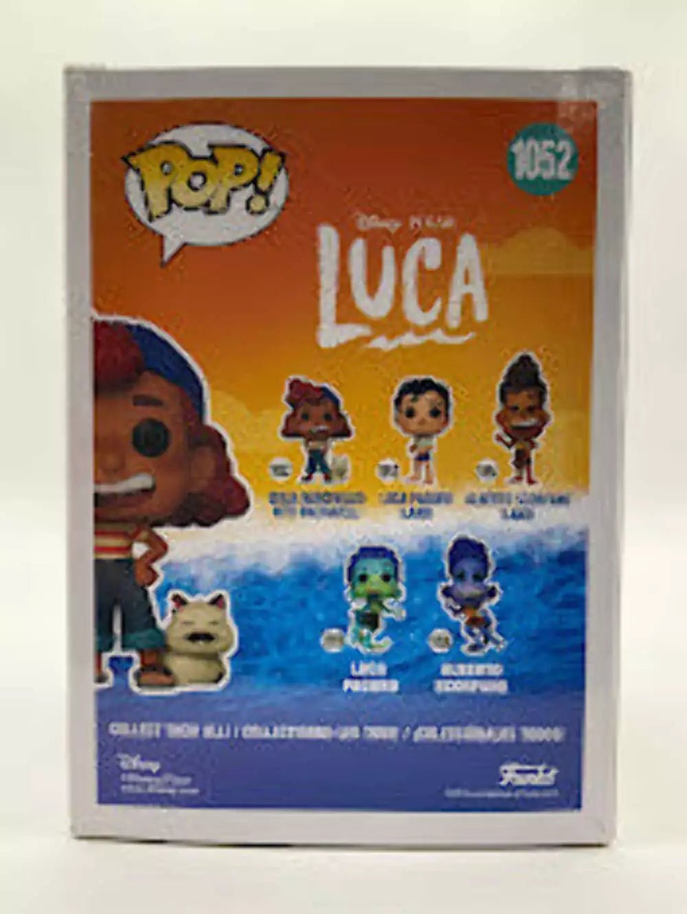 Giulia Marcovaldo with Machiavelli Funko Pop! Luca #1052 - Collector Store LLC