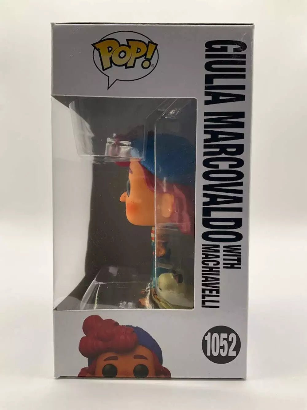 Giulia Marcovaldo with Machiavelli Funko Pop! Luca #1052 - Collector Store LLC