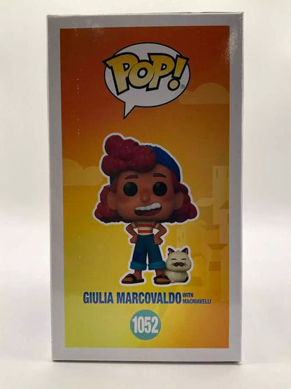 Giulia Marcovaldo with Machiavelli Funko Pop! Luca #1052 - Collector Store LLC